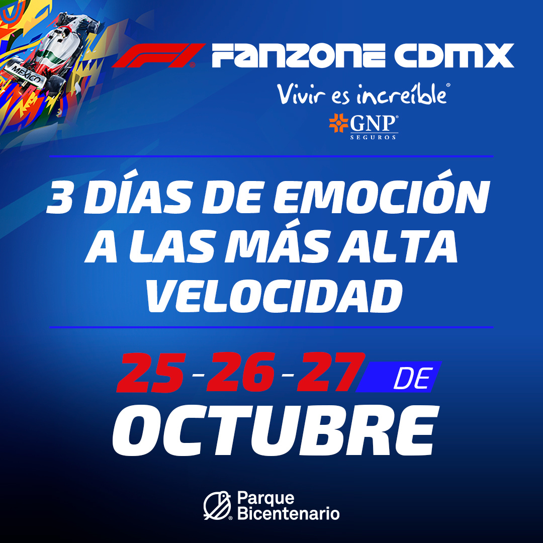 Vive la emoción del F1 Gran Premio de México