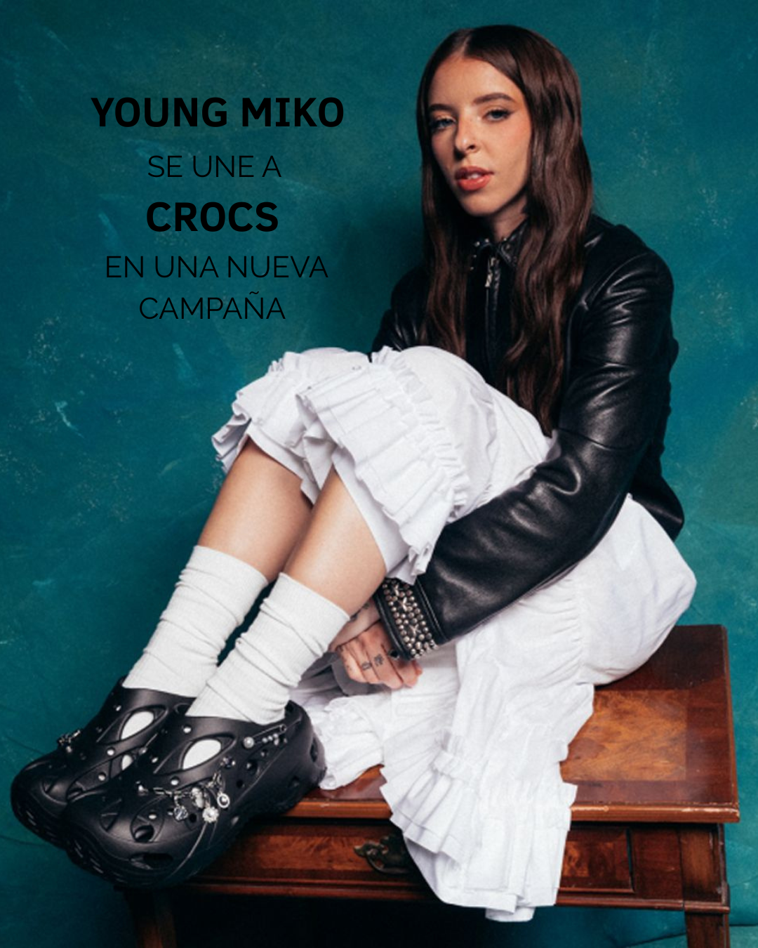 Young Miko se une a Crocs en una nueva campaña