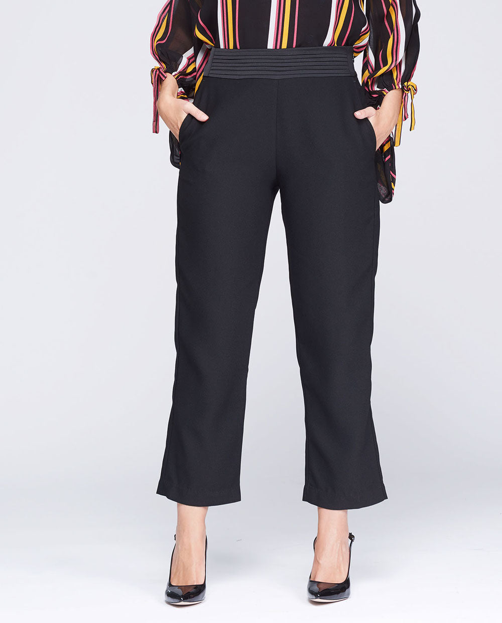 PANTALÓN ESMOQUIN NEGRO