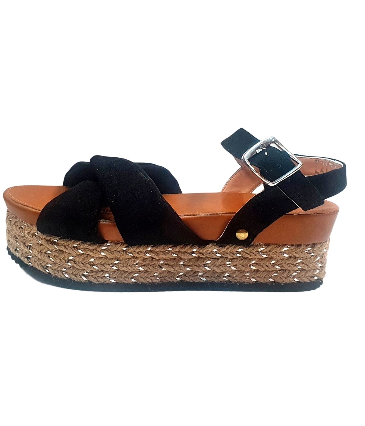 SANDALIAS JAZMÍN NEGRO