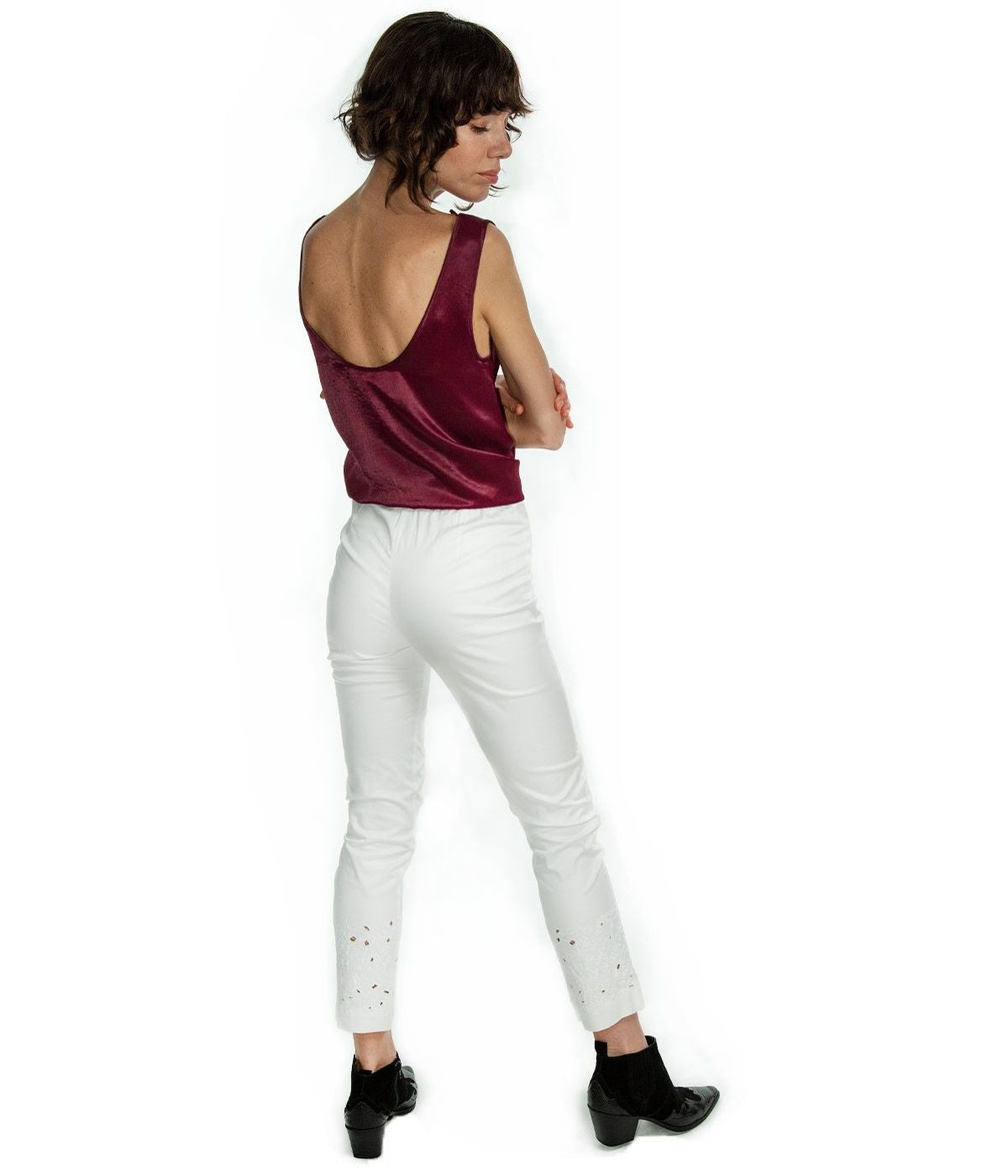 PANTALÓN PITILLO BLANCO