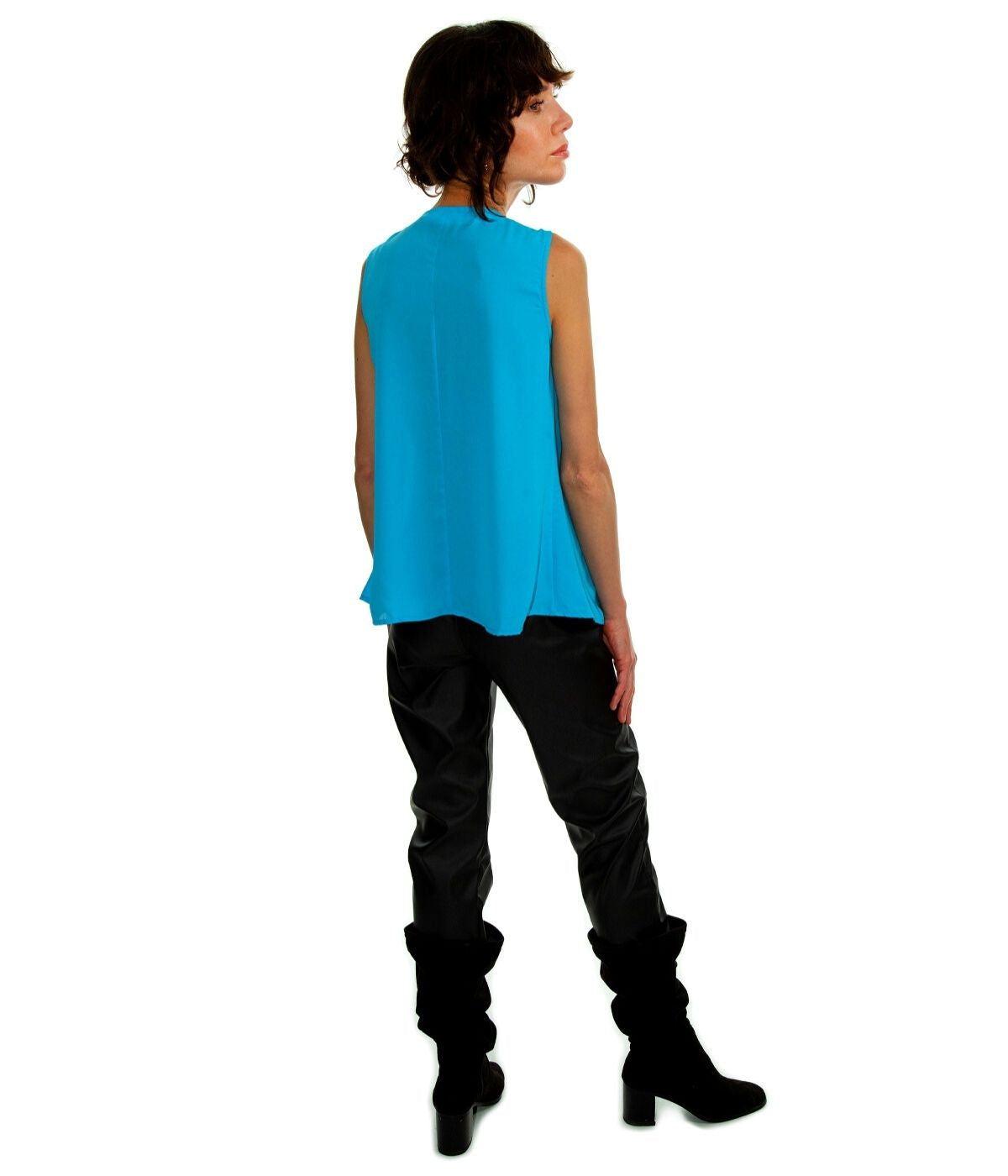 BLUSA MENDOZA AZUL