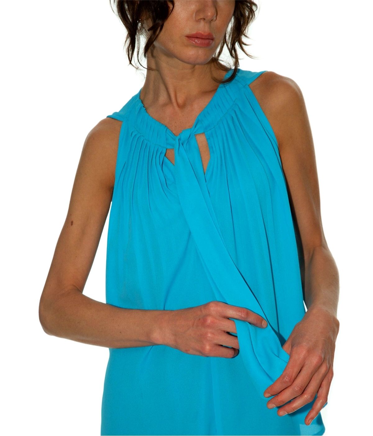 BLUSA MENDOZA AZUL