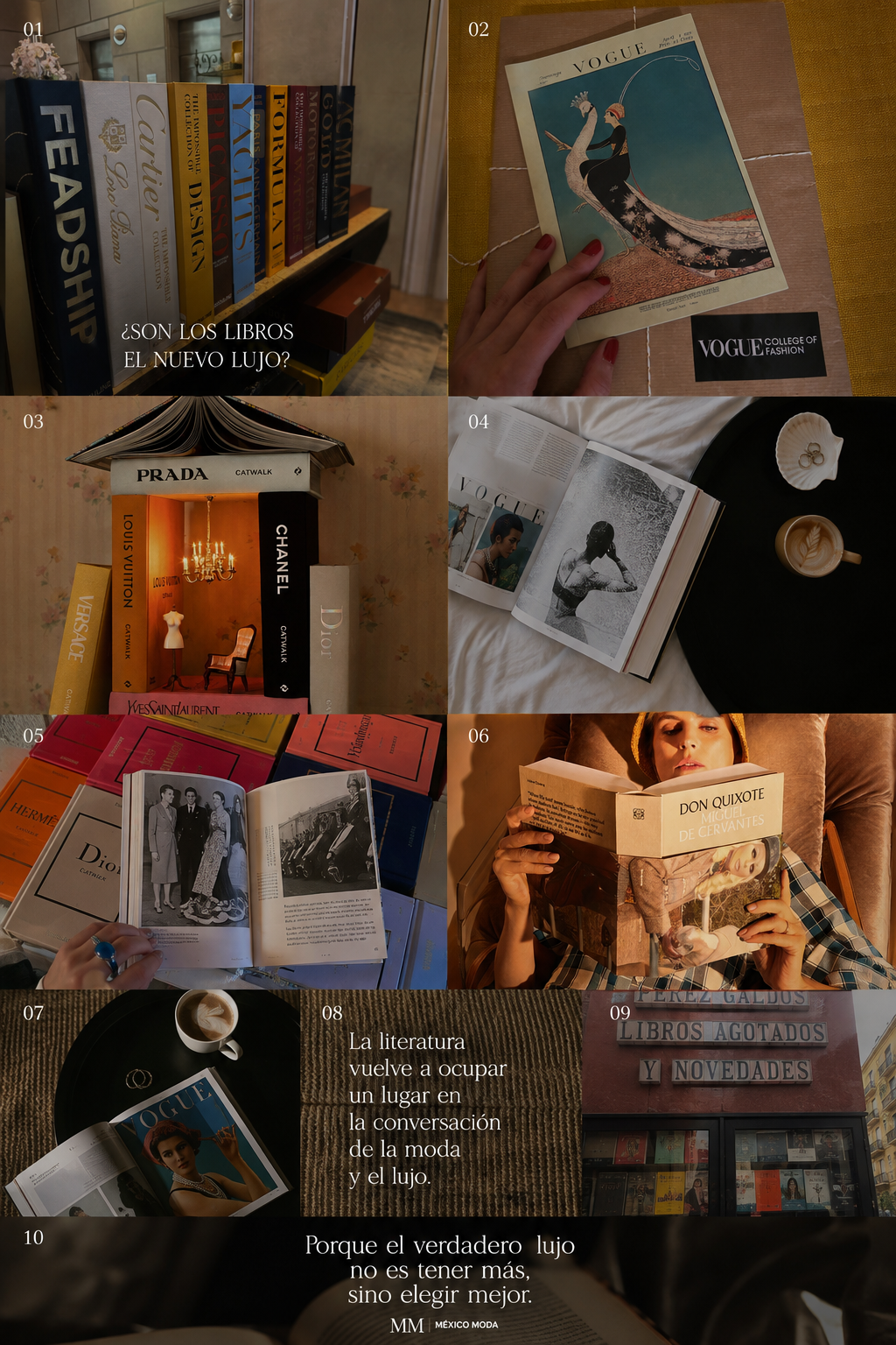 LOS LIBROS SE CONVIERTEN EN EL NUEVO OBJETO DE DESEO DE LA MODA