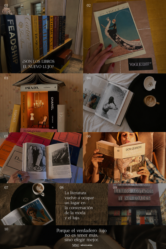 LOS LIBROS SE CONVIERTEN EN EL NUEVO OBJETO DE DESEO DE LA MODA