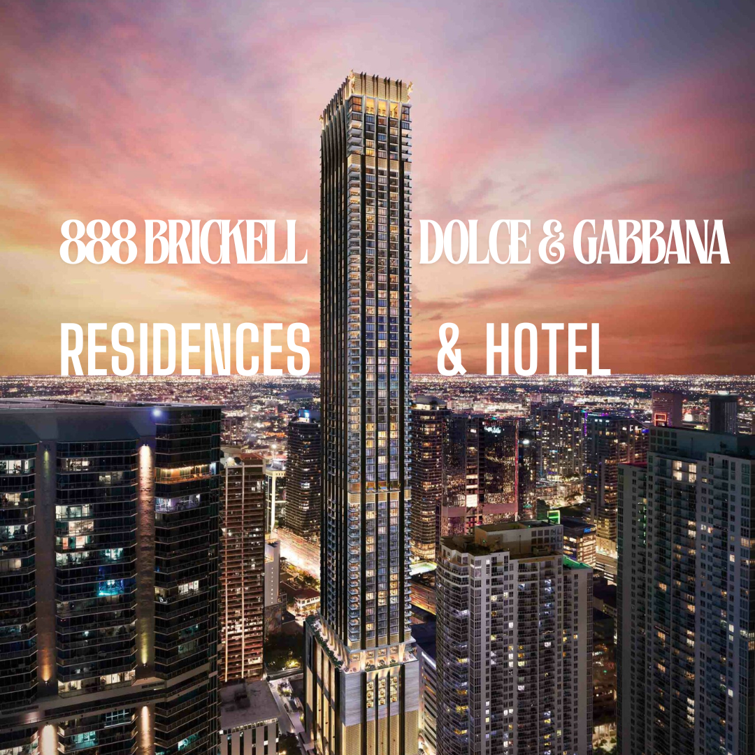 DOLCE & GABBANA PRESENTA 888 BRICKELL LA TORRE MÁS ALTA DE MIAMI