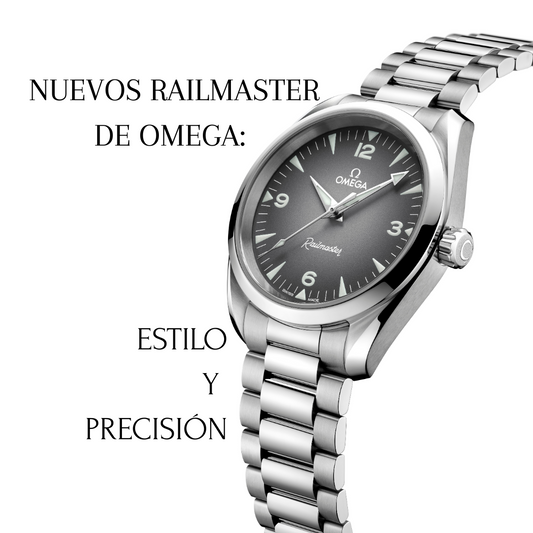 Los nuevos Railmaster de OMEGA que cumplen con estilo y precisión