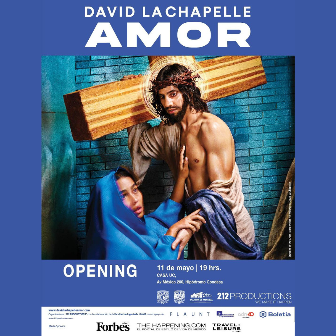 David LaChapelle Presenta su Exposición "AMOR" en la Ciudad de México