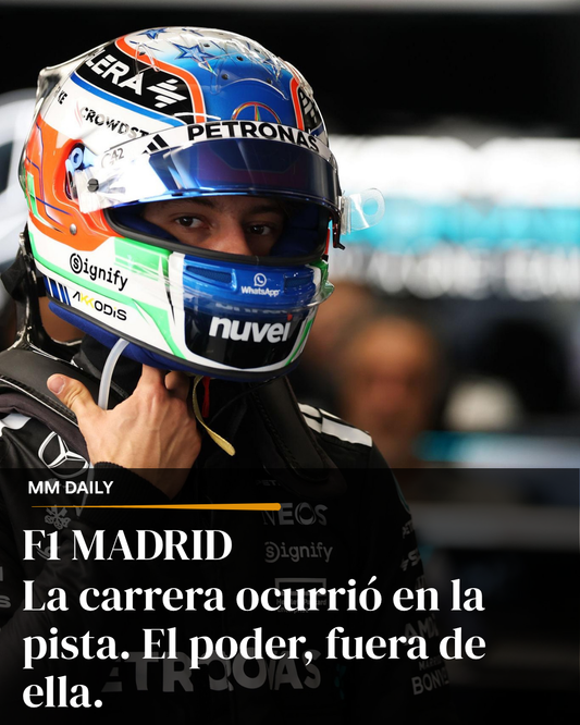 F1 MADRID LA CARRERA OCURRIÓ EN LA PISTA - El poder fuera de ella