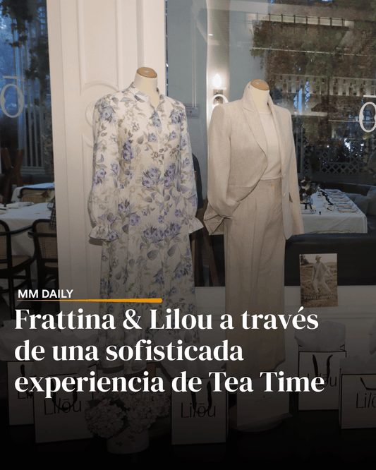 Tea Time de alta moda y gastronomía by Frattina y Lilou