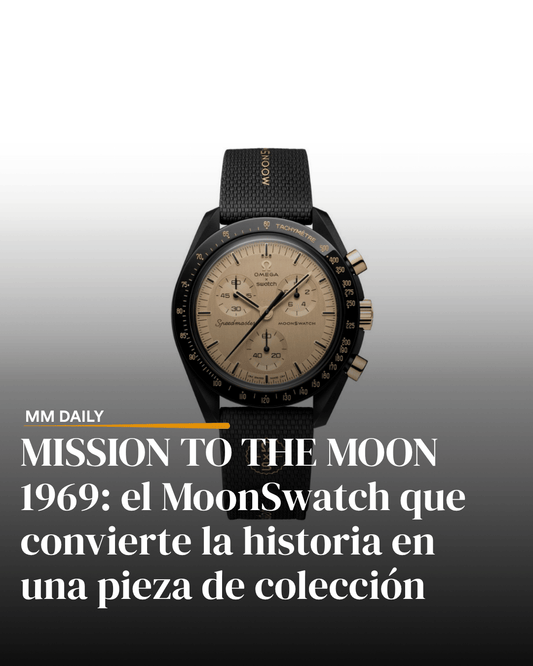 MISSION TO THE MOON 1969: el MoonSwatch que convierte la historia en una pieza de colección