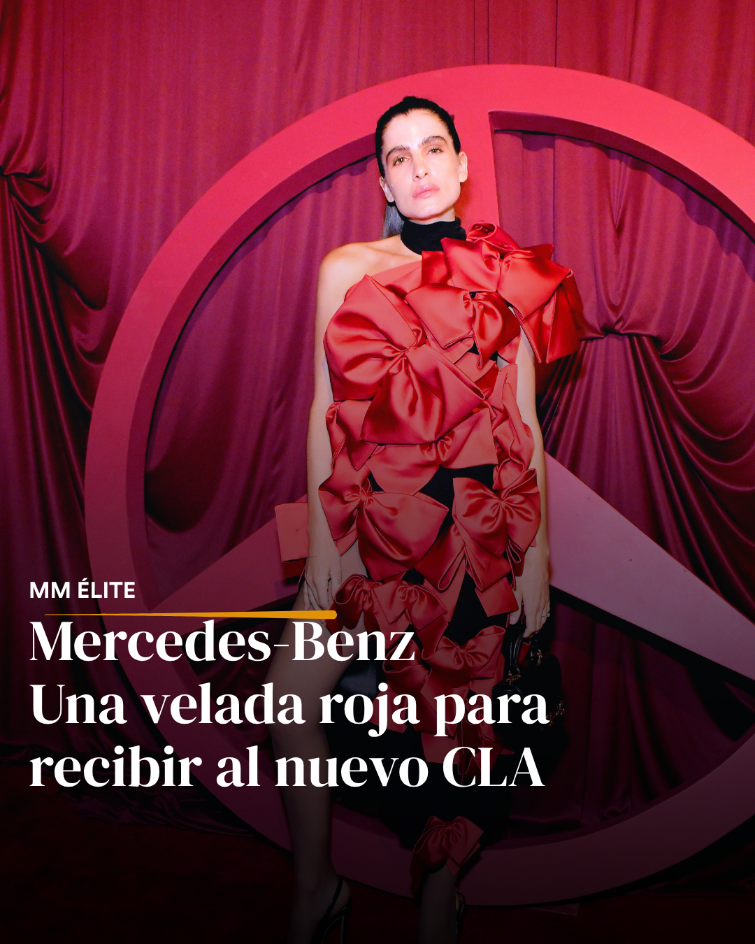 Mercedes-Benz I Una velada roja para recibir al nuevo CLA