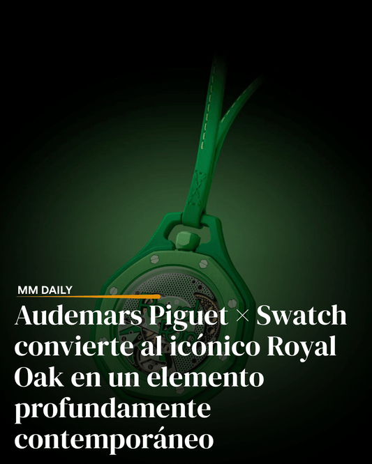La relojería entra en su era más pop con Audemars Piguet × Swatch