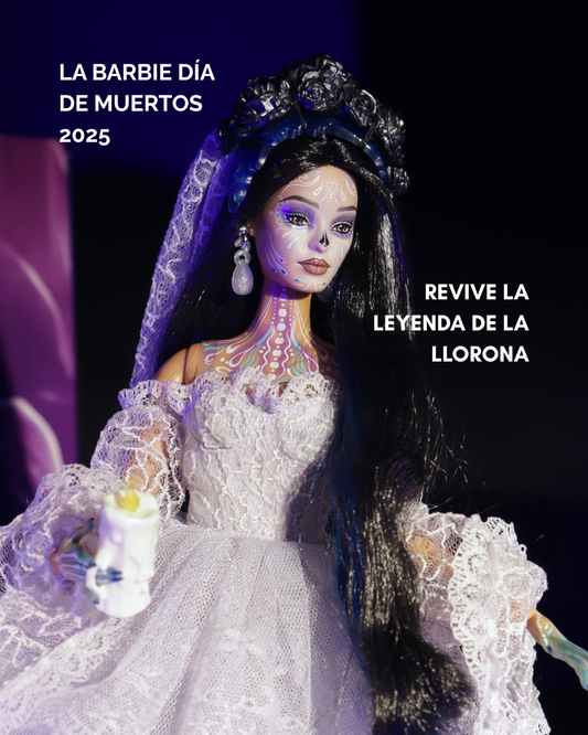 La Barbie Día de Muertos 2025 revive la leyenda de La Llorona