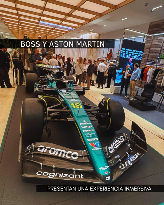 BOSS y Aston Martin presentan una experiencia inmersiva