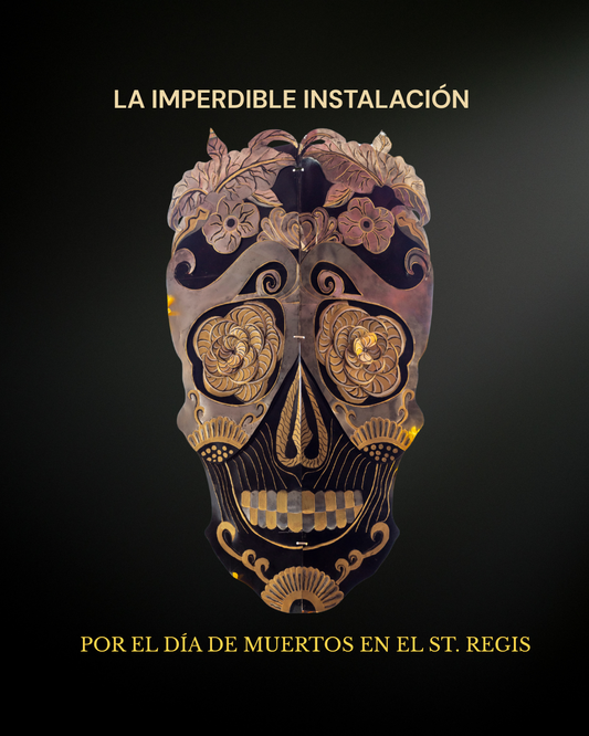 La imperdible instalación por el Día de Muertos en el St. Regis