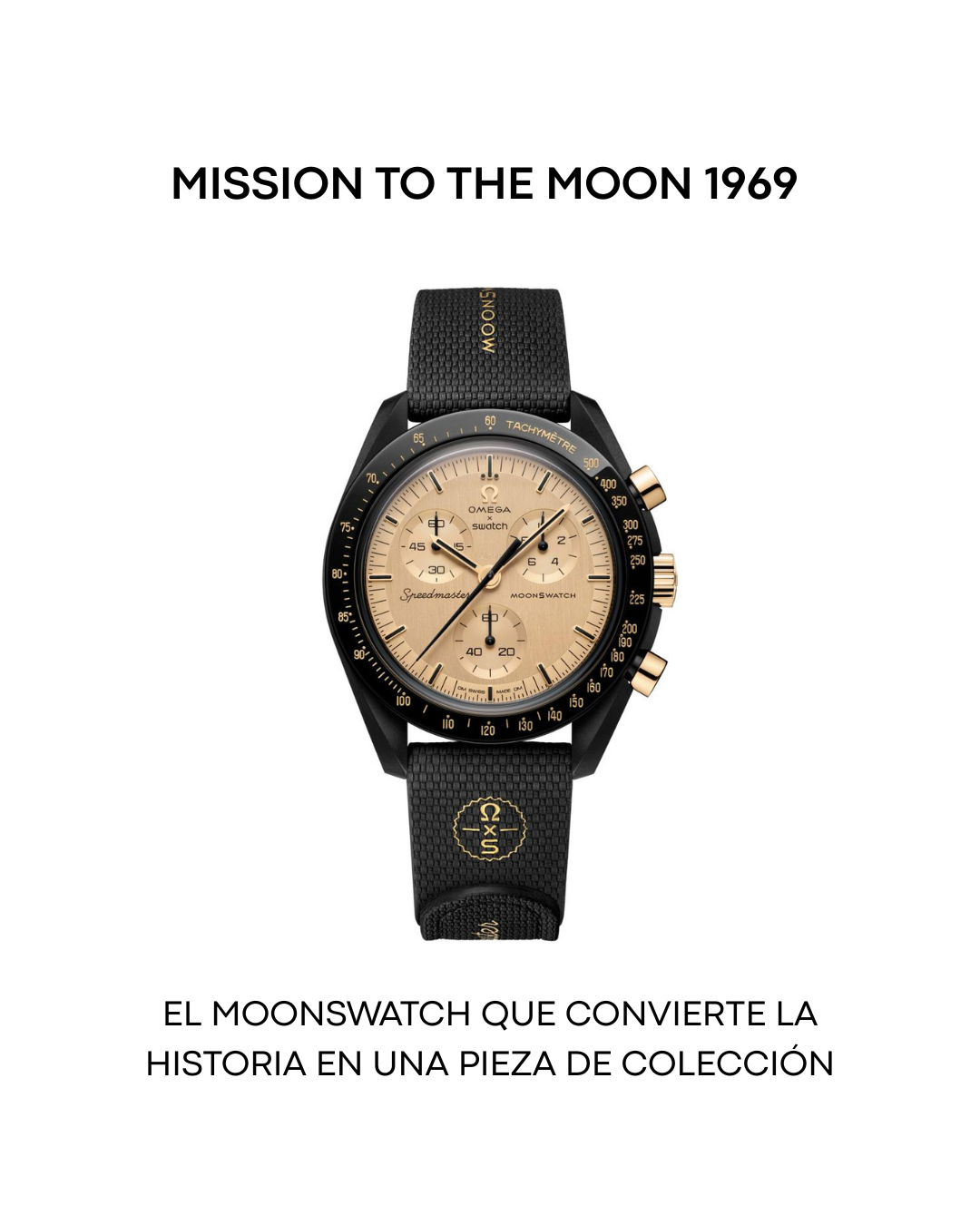MISSION TO THE MOON 1969: el MoonSwatch que convierte la historia en una pieza de colección