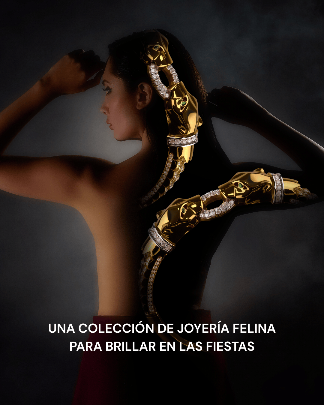 Una colección de joyería felina para brillar en las fiestas