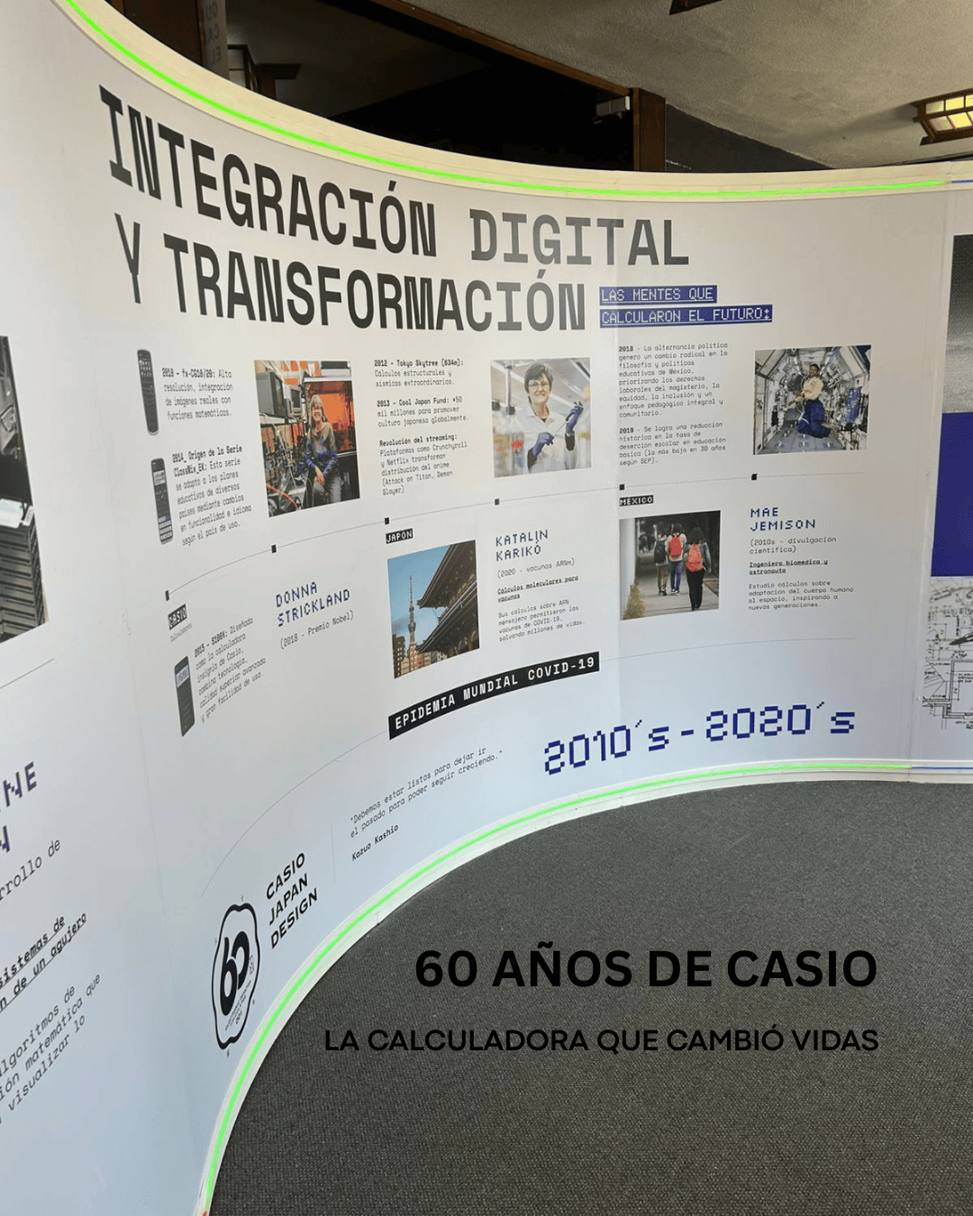 60 años de Casio, la calculadora que cambió vidas