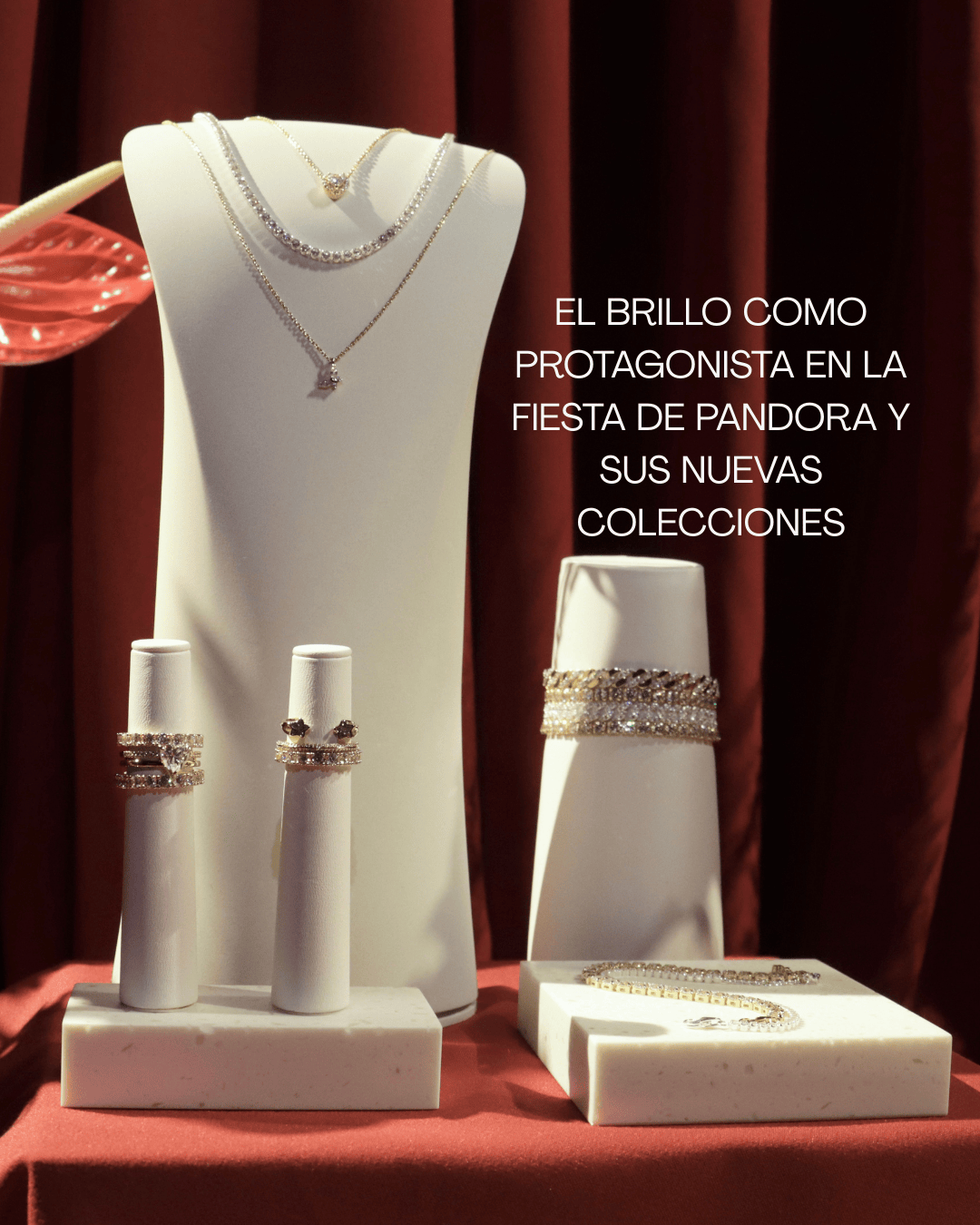 El brillo como protagonista en la fiesta de Pandora y sus nuevas colecciones