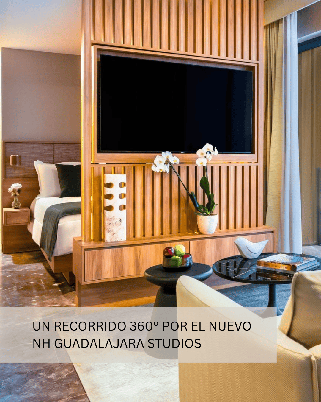 Un recorrido 360° por el nuevo NH Guadalajara Studios