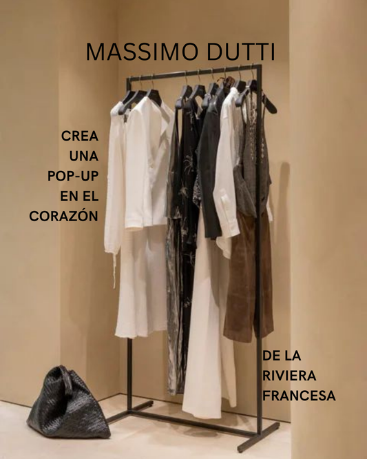 Massimo Dutti crea una pop-up en el corazón de la Riviera Francesa