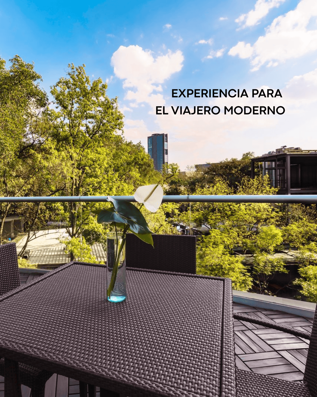 Experiencia para el viajero moderno