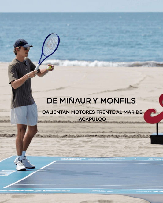 De Miñaur y Monfils calientan motores frente al mar de Acapulco