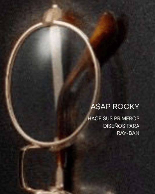 A$AP Rocky hace sus primeros diseños para Ray-Ban
