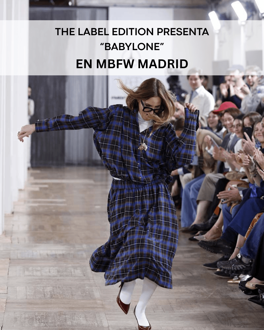 The Label Edition presenta “BABYLONE” en MBFW Madrid una colección inspirada en el universo de Loulou de la Falaise, culminando con un cierre icónico con Rossy de Palma.