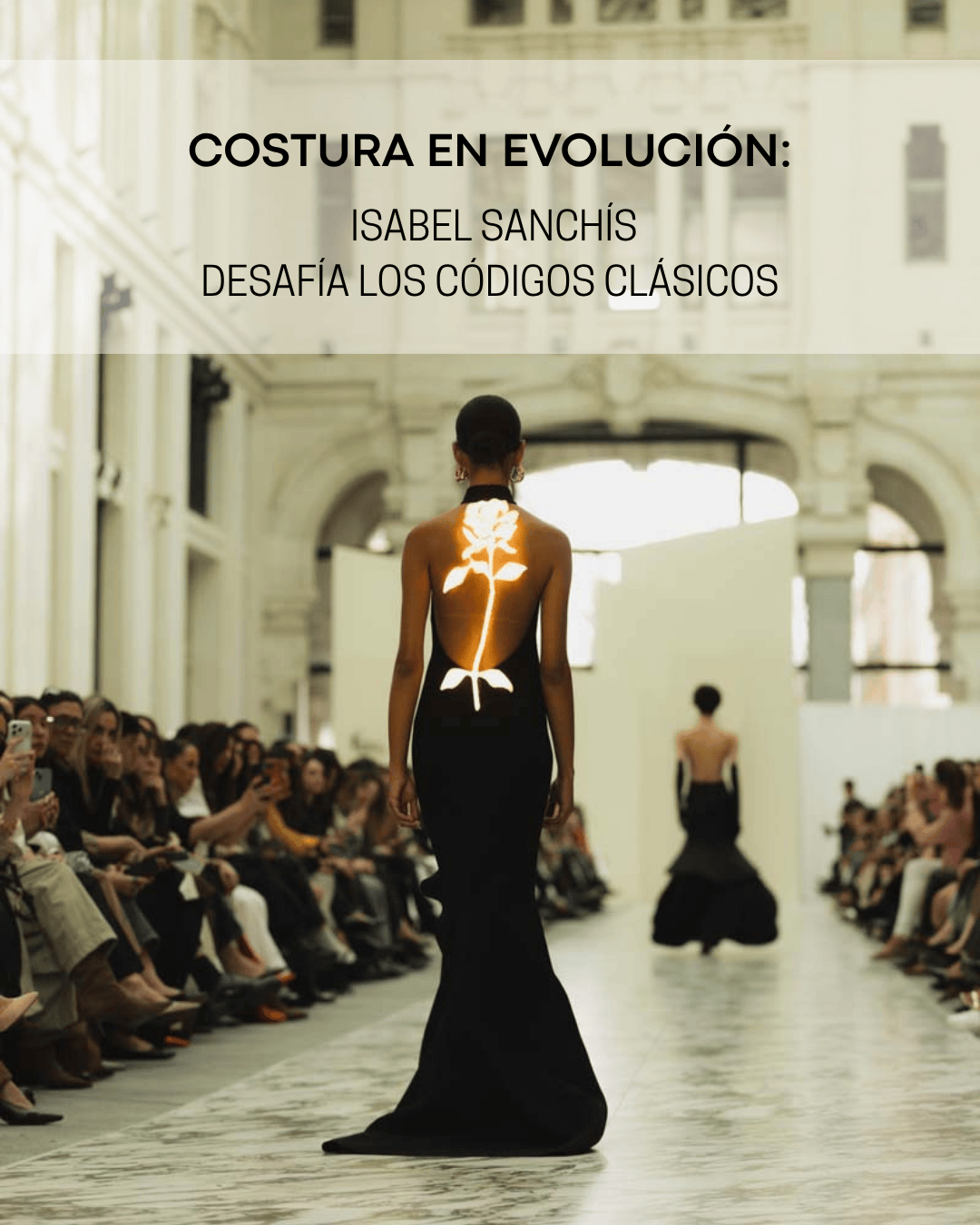 Costura en evolución: Isabel Sanchís desafía los códigos clásicos