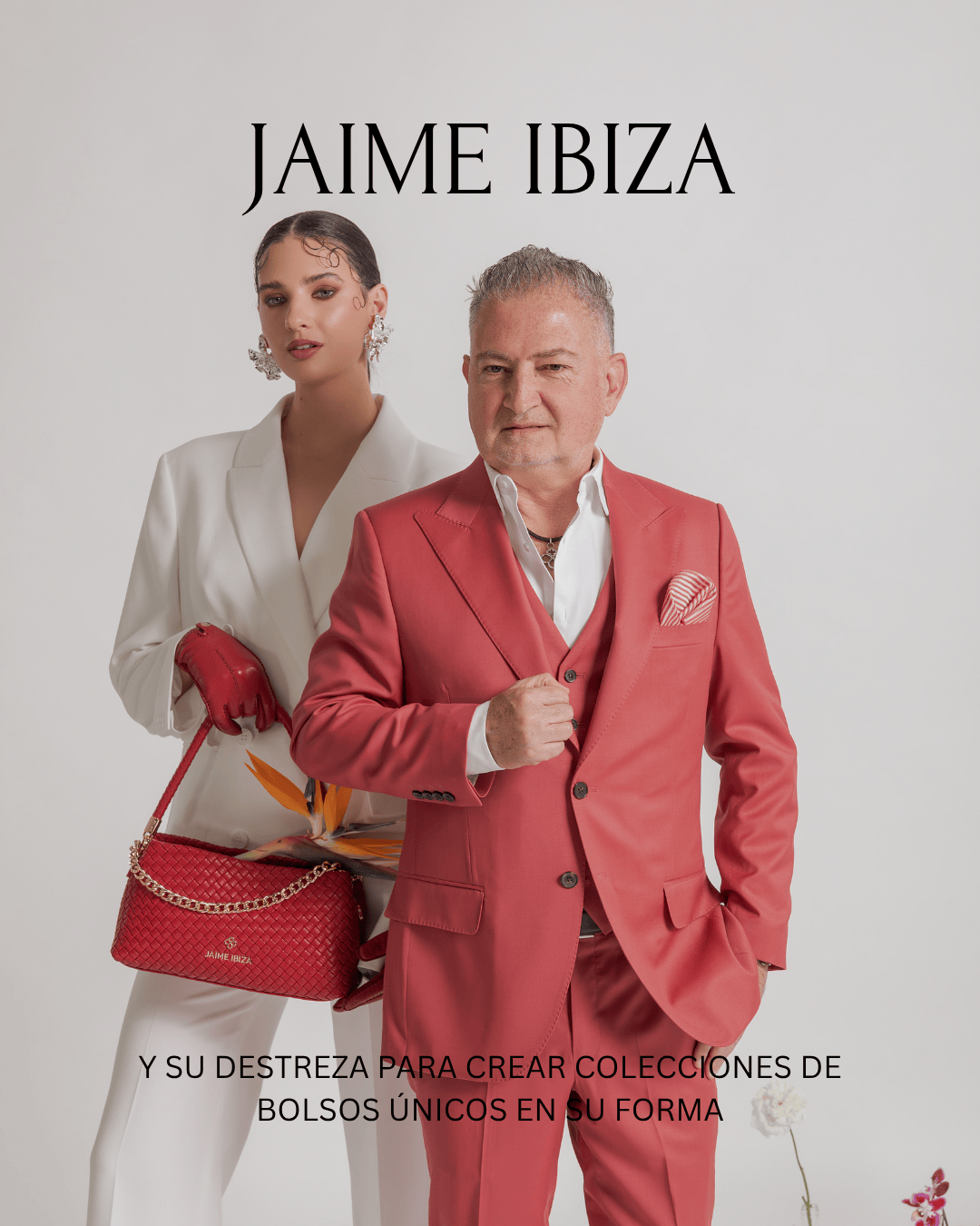 Jaime Ibiza y su destreza para crear colecciones de bolsos únicos en su forma
