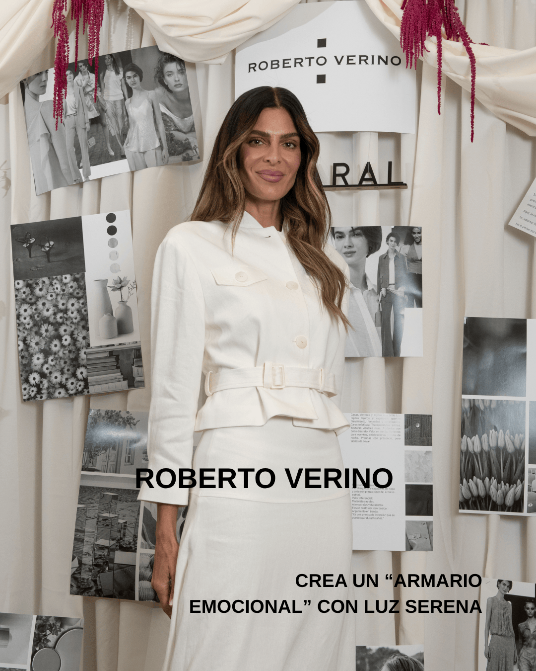 Roberto Verino crea un “armario emocional” con Luz Serena