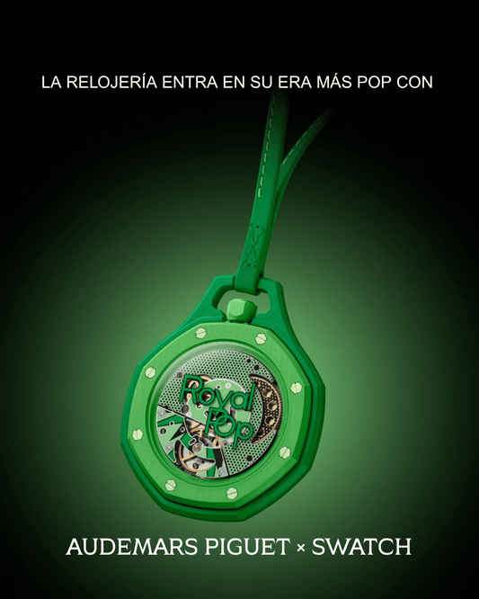 La relojería entra en su era más pop con Audemars Piguet × Swatch