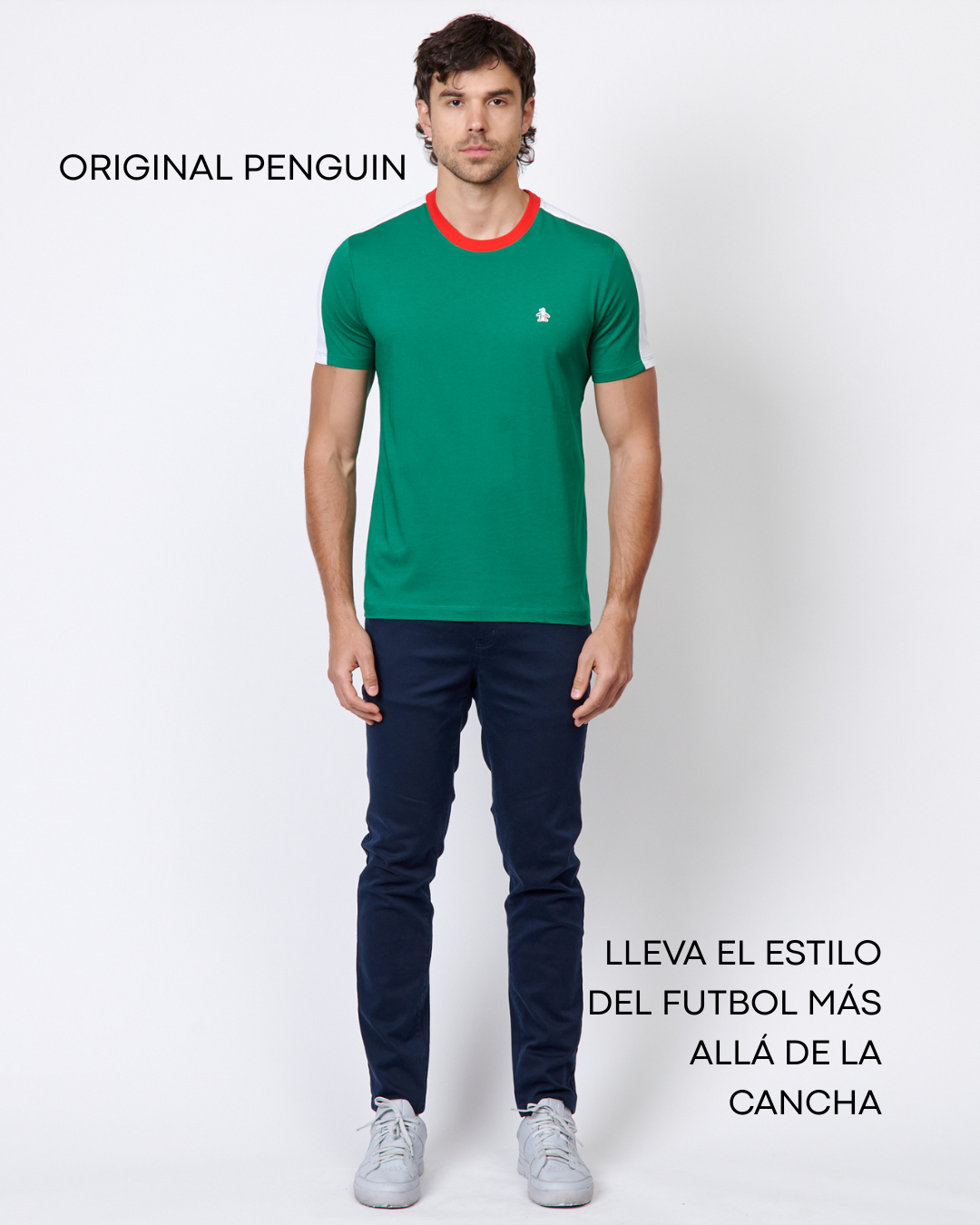 Original Penguin lleva el estilo del futbol más allá de la cancha