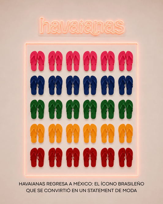 Havaianas regresa a México: el ícono brasileño que se convirtió en un statement de moda