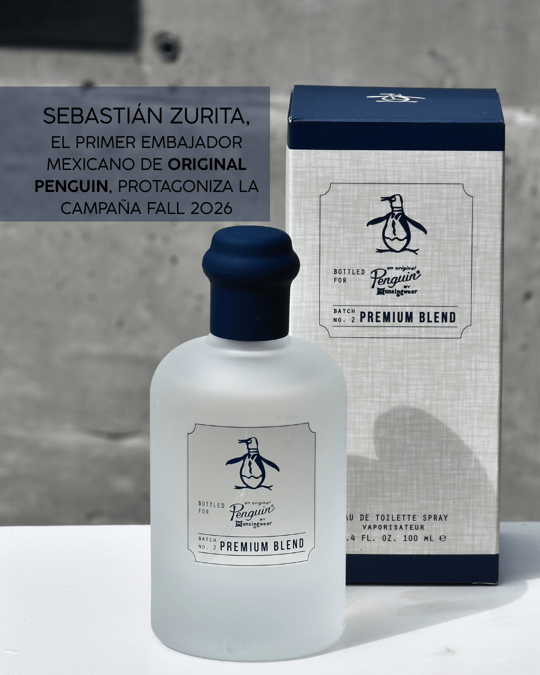Sebastián Zurita, el primer embajador mexicano de Original Penguin, protagoniza la campaña Fall 2026
