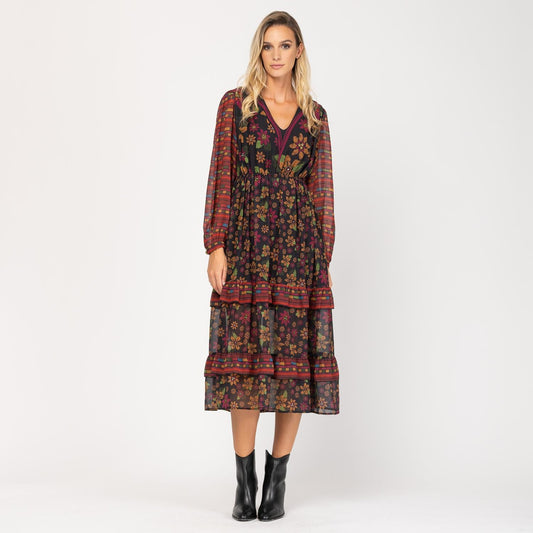 VESTIDO LARGO RAVIKA