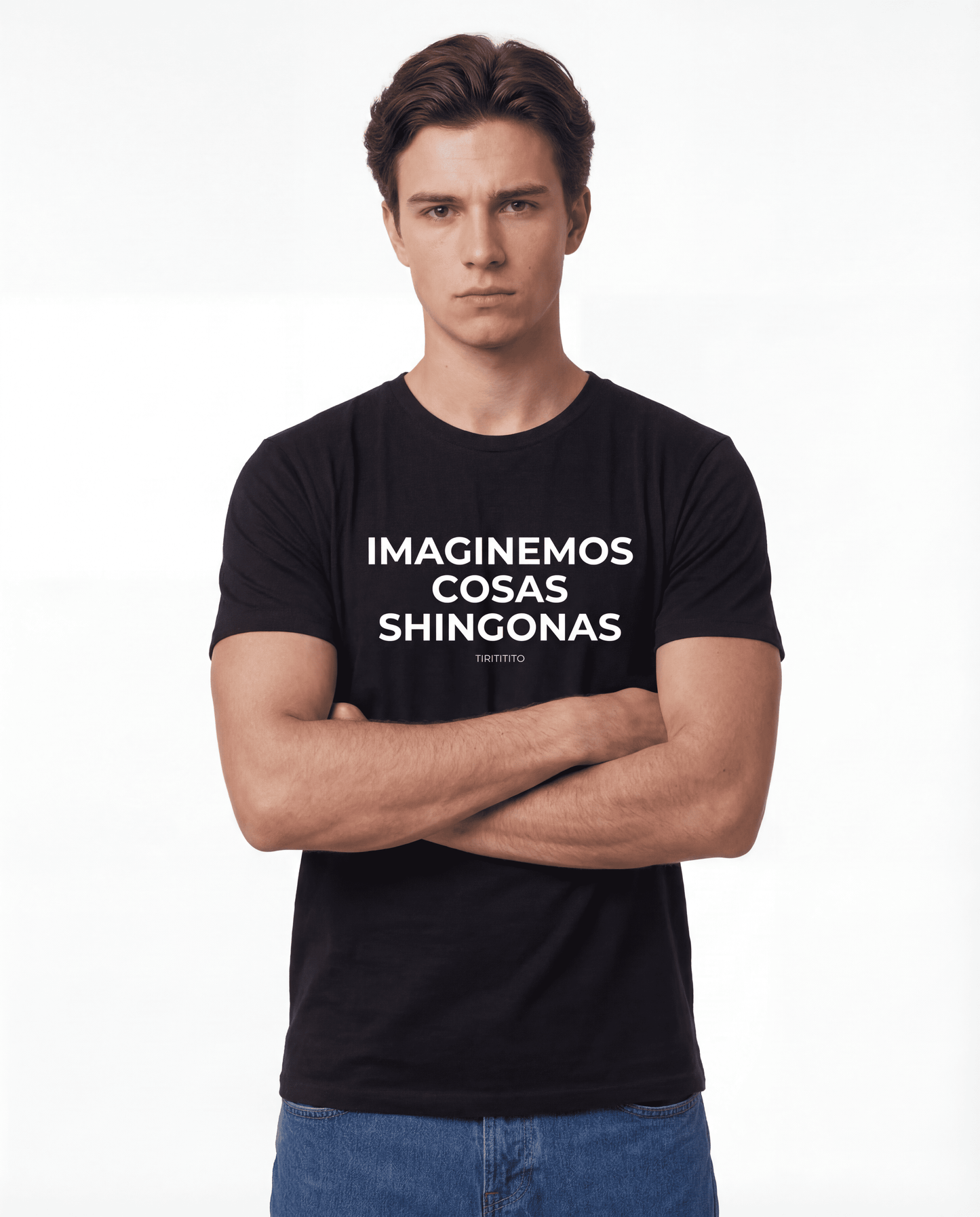 Camiseta "IMAGINEMOS COSAS SHINGONAS" Unisex