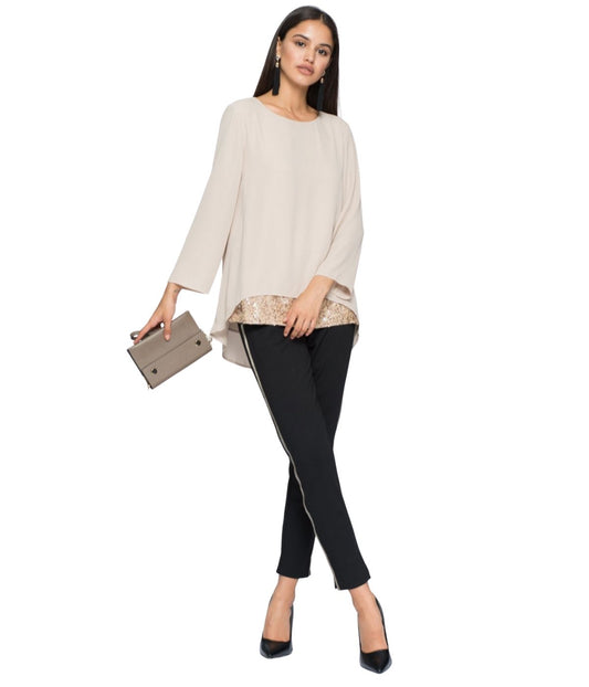 BLUSA GOYA BEIGE