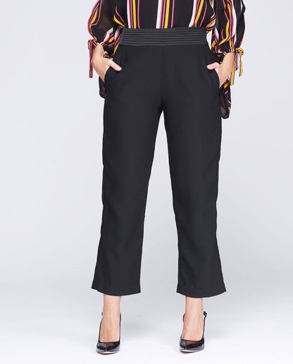PANTALÓN ESMOQUIN NEGRO