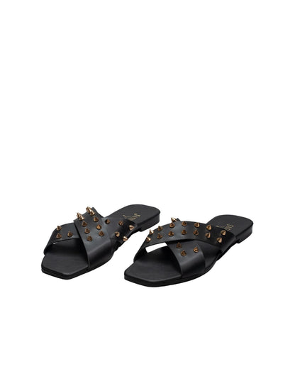 SANDALIAS HOMSI NEGRO